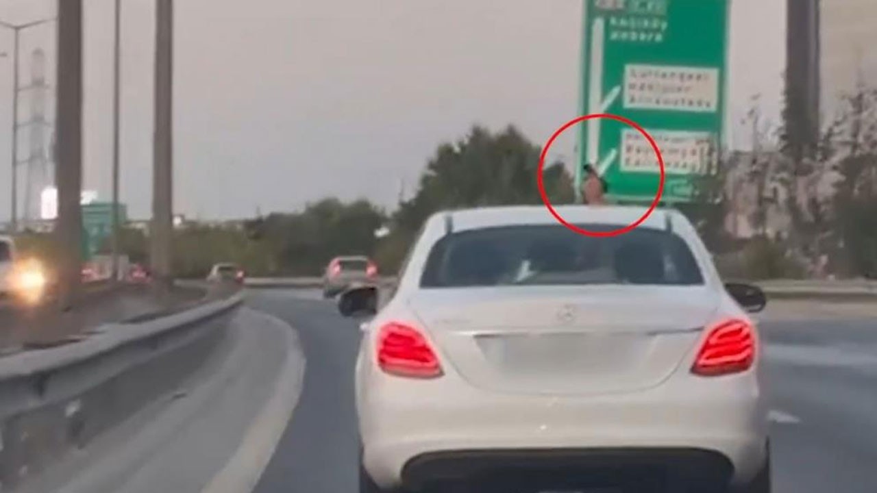 Esenler’de seyir halindeki araçtan silah sesleri! O anlar kamerada