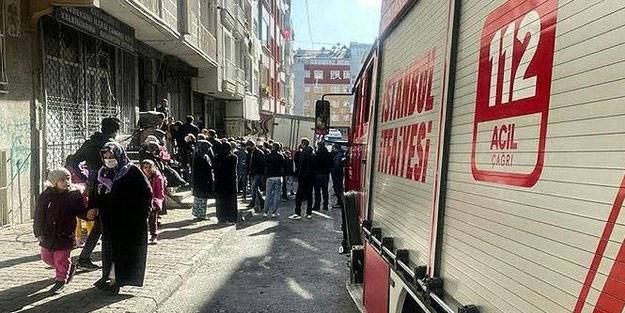 Esenler'de yangın paniği: 1 ölü