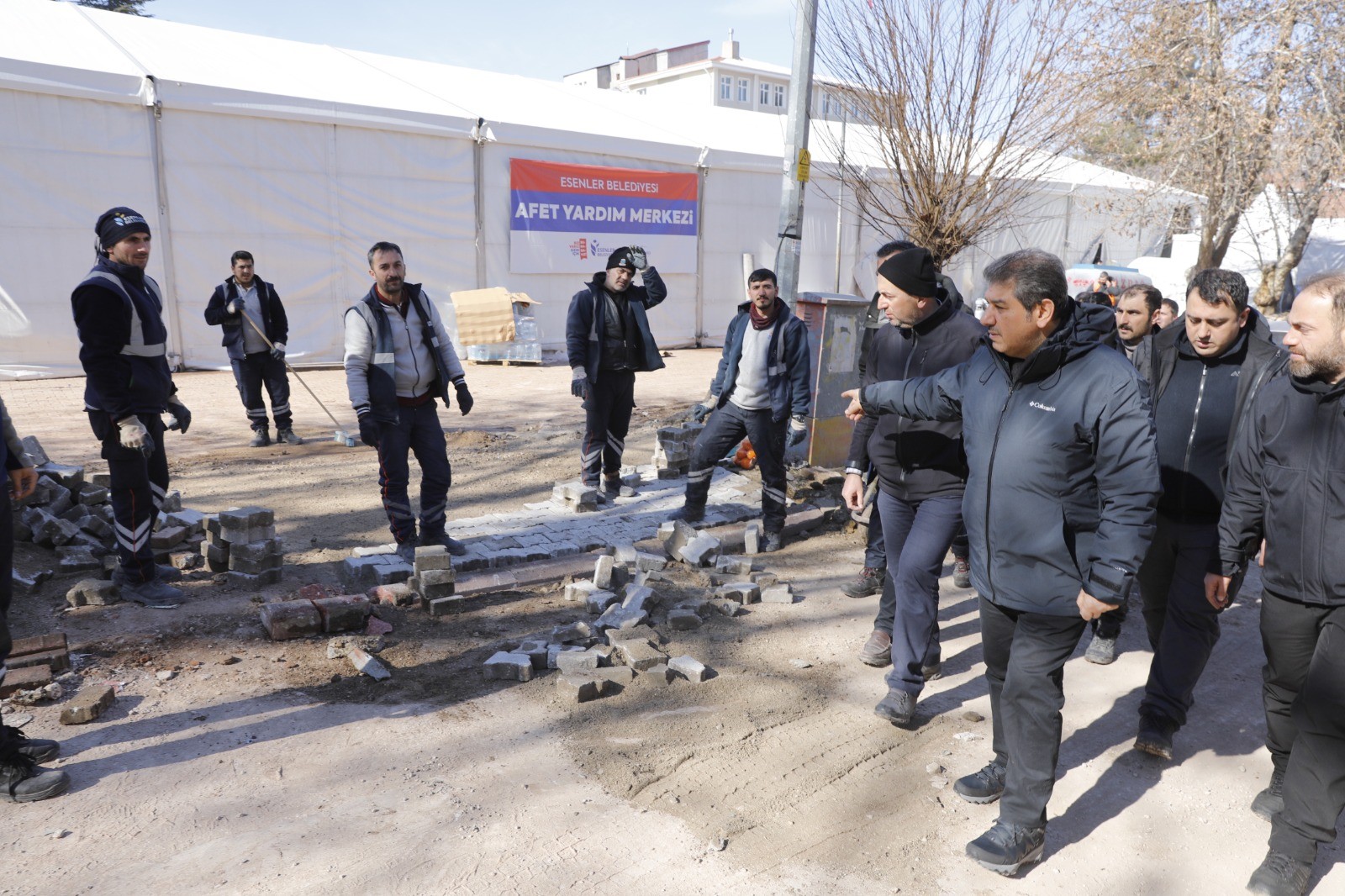 Esenler'den büyük afet'e büyük seferberlik!