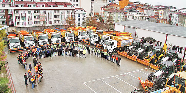 Esenyurt kışa hazır