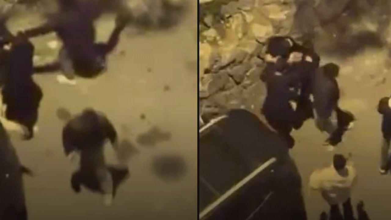 Esenyurt savaş alanına döndü! Gençler birbirine girdi!