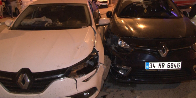 Esenyurt'ta feci kaza: 2 yaralı