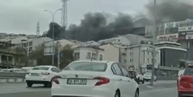 Esenyurt'ta korkutan yangın