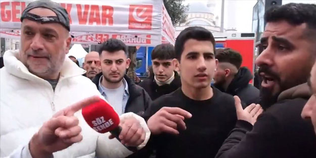 Esenyurt’ta Kürt vatandaş ile CHP destekçisi Zafer Partisi!