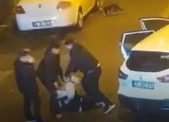 Esenyurt'ta maganda dehşeti: Genci darp edip kaçırmak istediler!!!