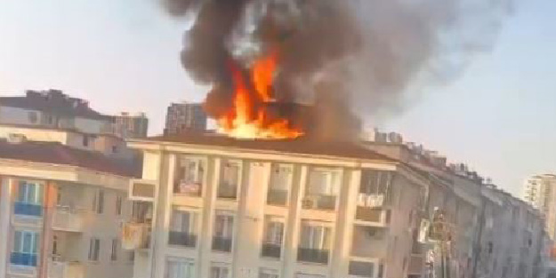 Esenyurt'ta panik dolu anlar! Ekipler sevk edildi