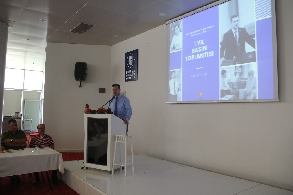 Esgin 1 yıllık milletvekilliğini değerlendirdi 