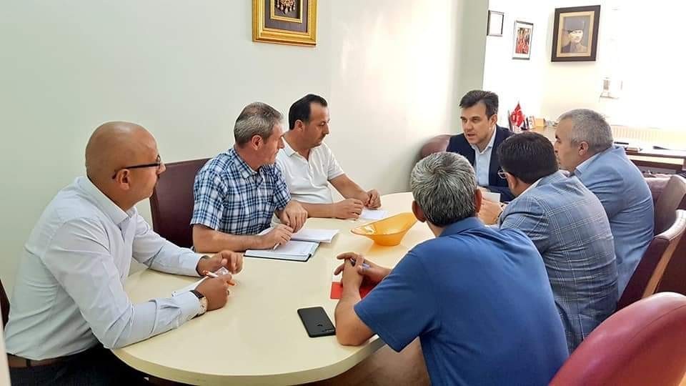 Esgin, muhtar buluşmalarına devam ediyor 