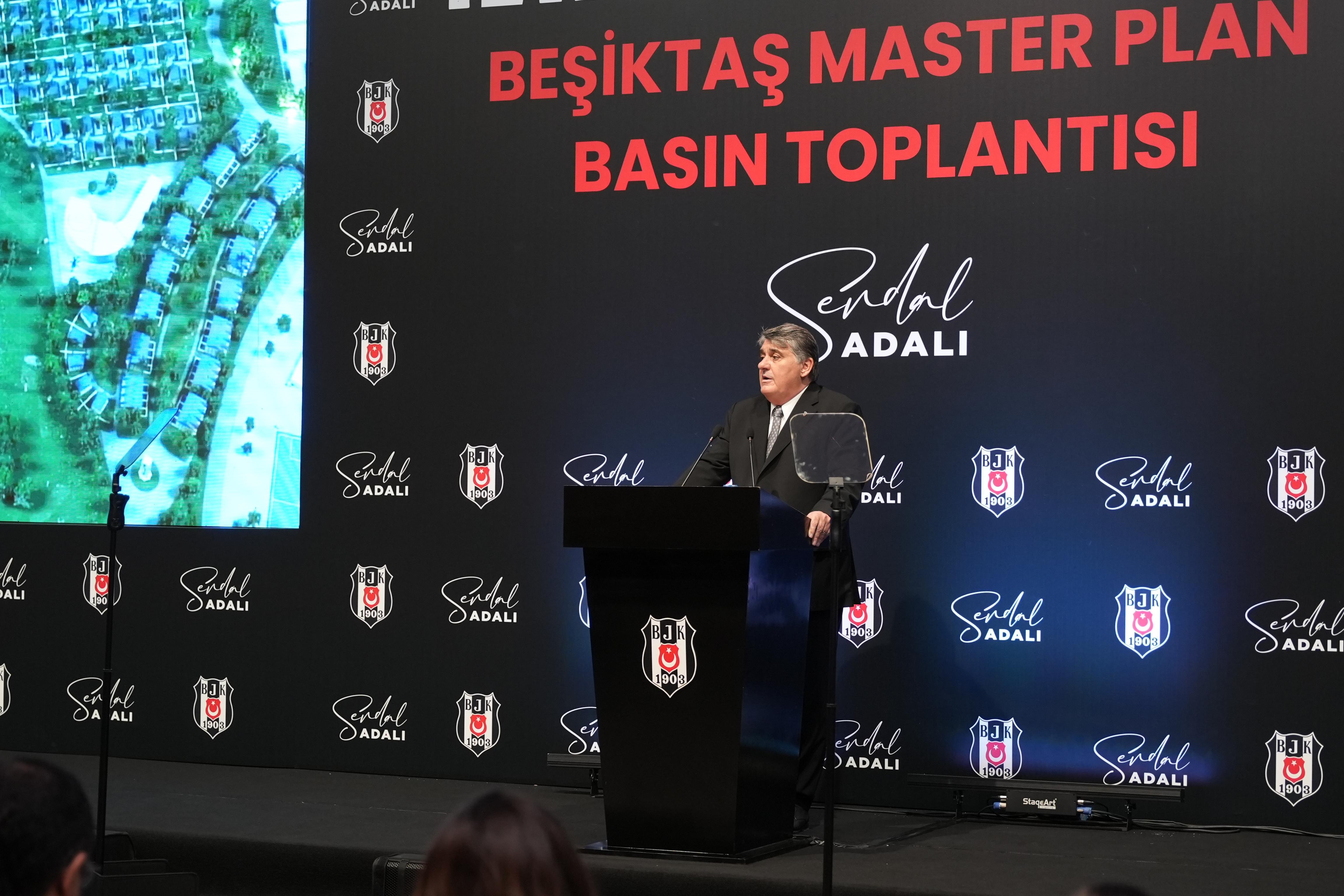 Eşi benzeri görülmemiş master planını açıkladı! Başkan adayı Serdal Adalı’dan Beşiktaş’ı geleceğe taşıyacak projeler!