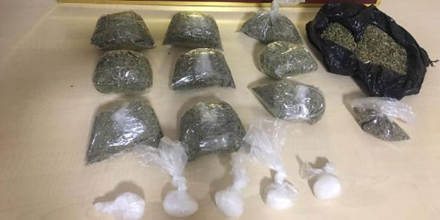 Eşi uyuşturucu ticaretinden cezaevindeki kadına aynı suçtan gözaltı