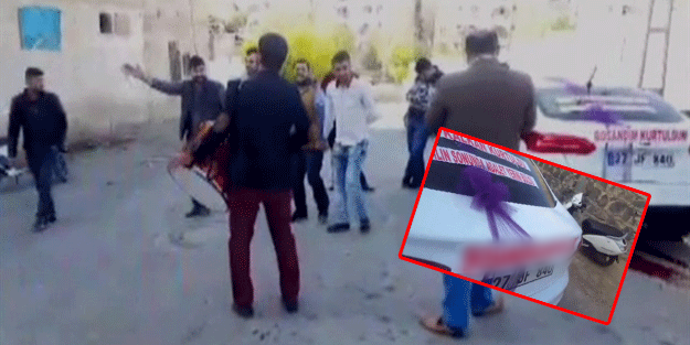 Eşinden boşandığı için davullu zurnalı düğün yaptı