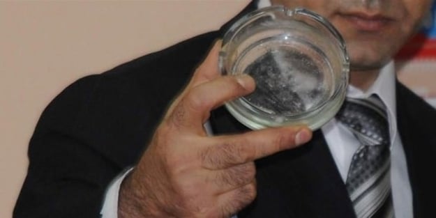 Yargıtay eşine attığı kül tablasını silah saydı