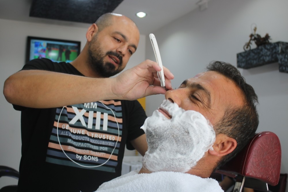 Eşine ender rastlanan satırlı sakal tıraşı 