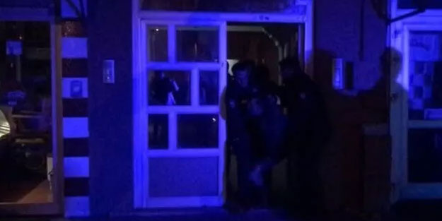 Eşini evde bulamayınca dehşet saçtı