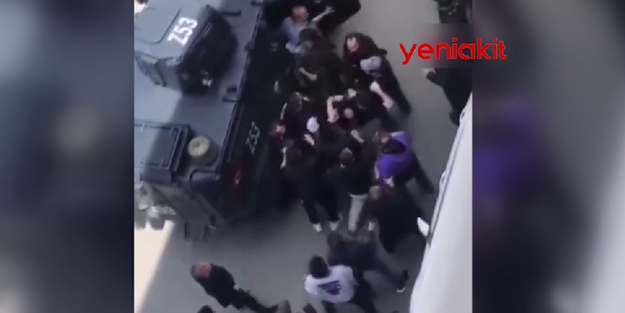 Eşini katleden caniye linç girişimi!