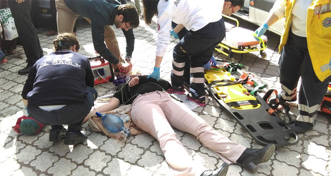 Eşini kendi elerliye hayata döndürdü