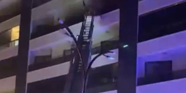 Eşini ve bebeğini odaya kitleyip evi ateşe verdi