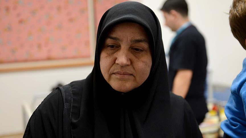 Eşinin cenazesini bile göremedi