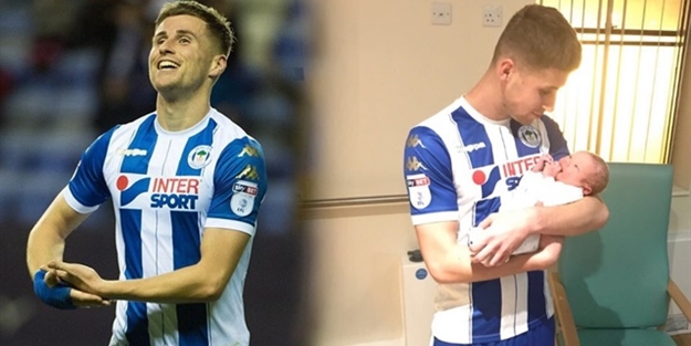 Eşinin doğum haberini alınca maçı bırakıp...