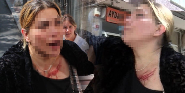 Şişli'de eşiyle kavga eden kadın böyle saldırdı