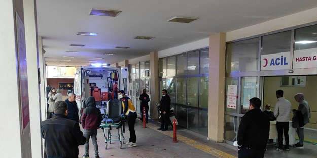Eşiyle tartışan genç kadın benzin döküp kendini yaktı