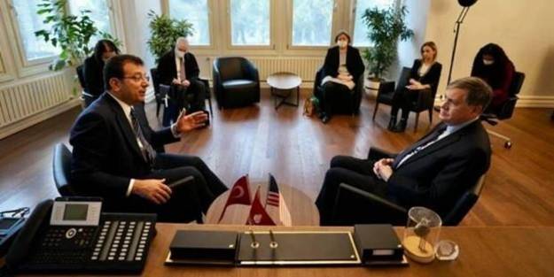 Eski ABD Büyükelçisinden İmamoğlu’na dikkat çeken ziyaret