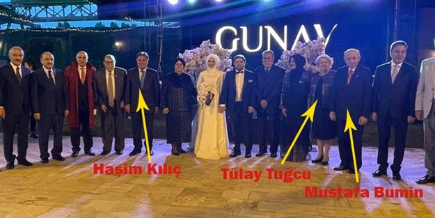 Eski Anayasa Mahkemesi o düğünde buluştu