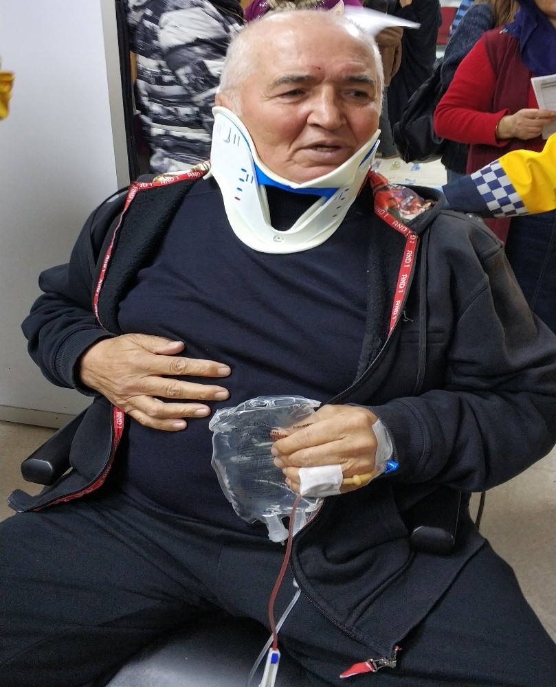 Eski dünya şampiyonu güreşçi kazada yaralandı 