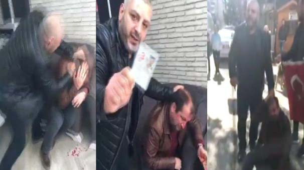  Samsun'da eski emniyet müdürüne sokak ortasında meydan dayağı