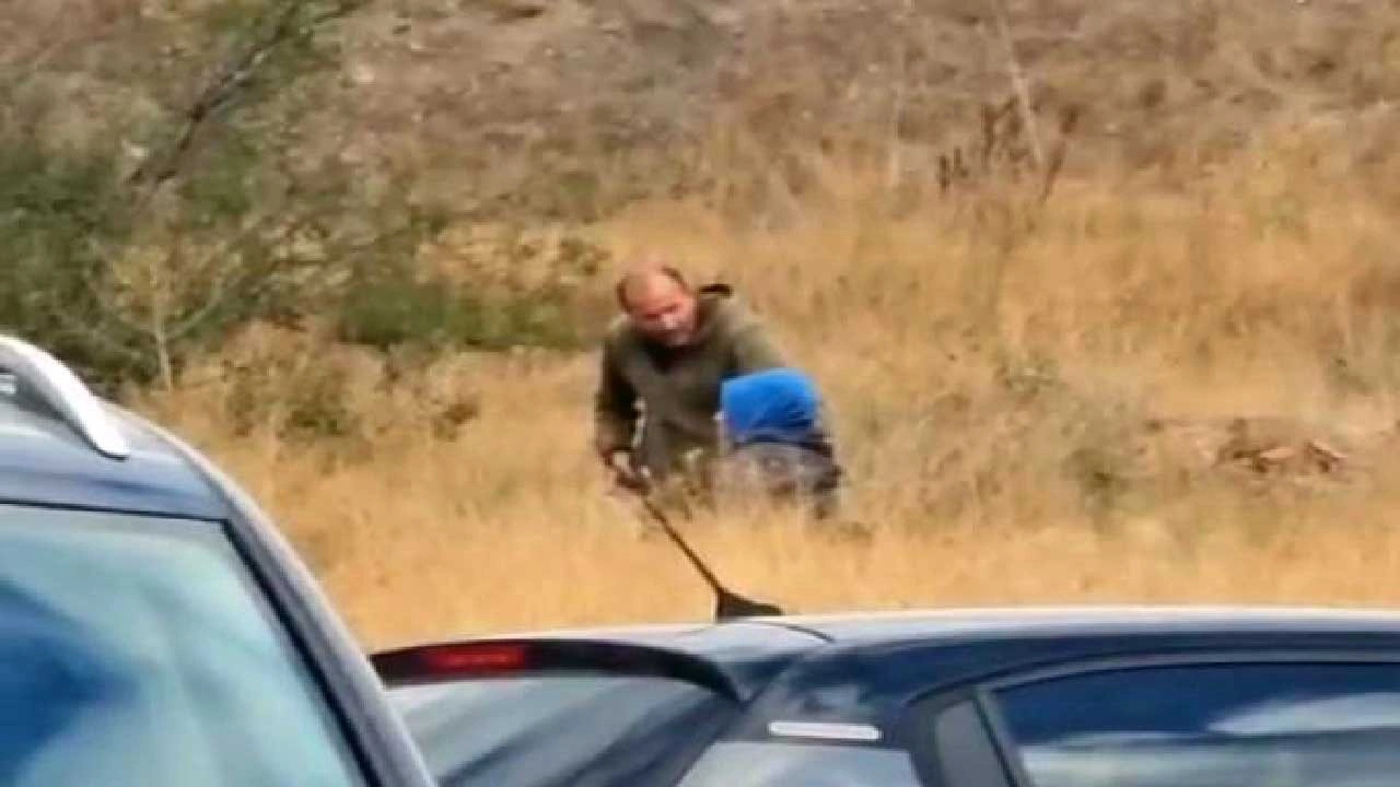 Eski eşini rehin aldı! Korku dolu anlar görüntülendi