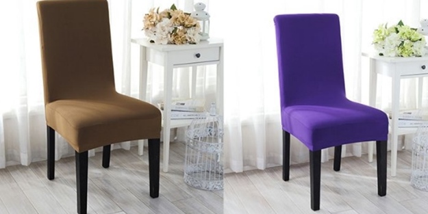 Eski görünümlü sandalyeyi, kılıfla yenileyin!