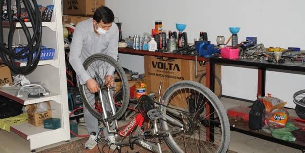 Eski hükümlü şimdi ‘bisikletçi’ oldu