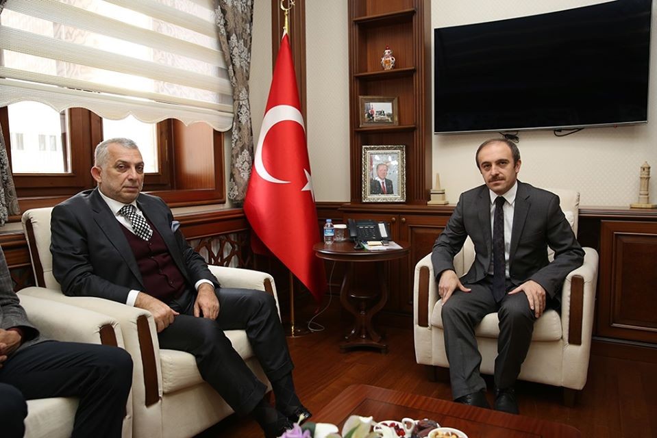 Eski Milletvekili Külünk’ten Vali Epcim’e ziyaret 
