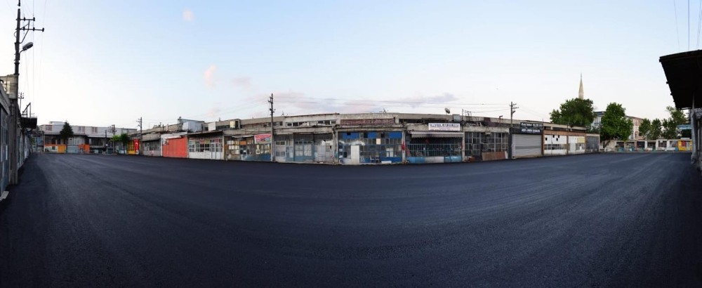 Eski Sanayi Sitesi sokakları yepyeni oldu 