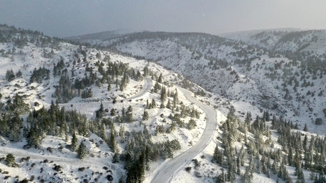 Eskişehir beyaza büründü