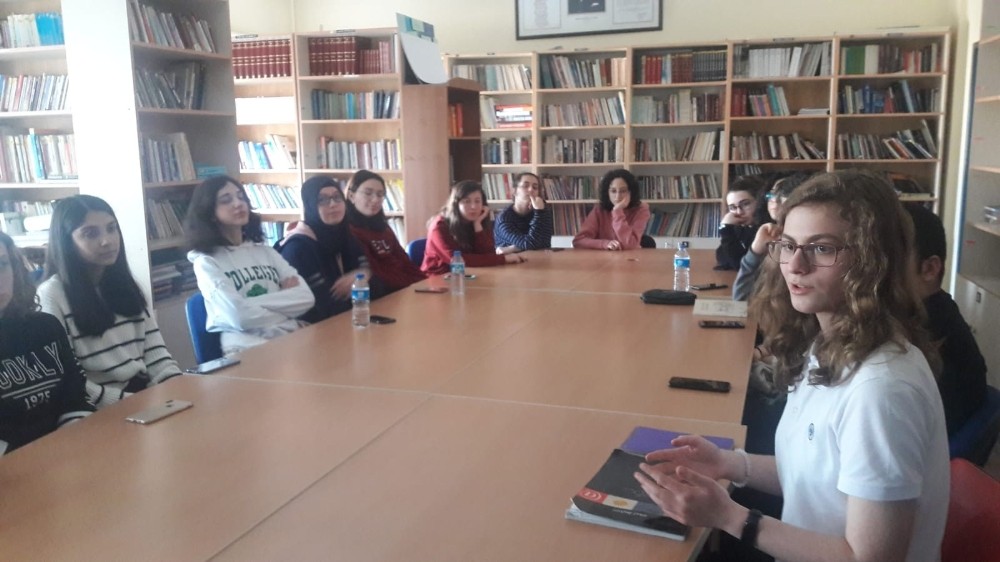 Eskişehir Fatih Fen Lisesi öğrencileri, ‘Yahya Kemal Beyatlı ve İstanbul Türkçesi’ çalıştayı düzenledi 