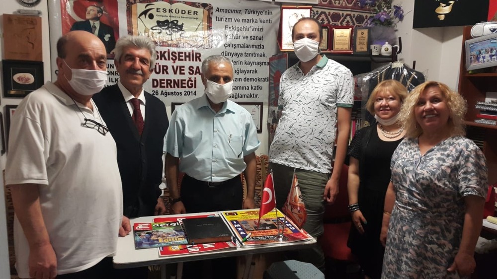 Eskişehir İl Sivil Toplum İlişkiler Müdürlüğü’nden ESKÜDER’e nezaket ziyareti 