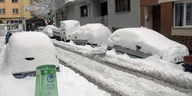 Eskişehir kara gömüldü