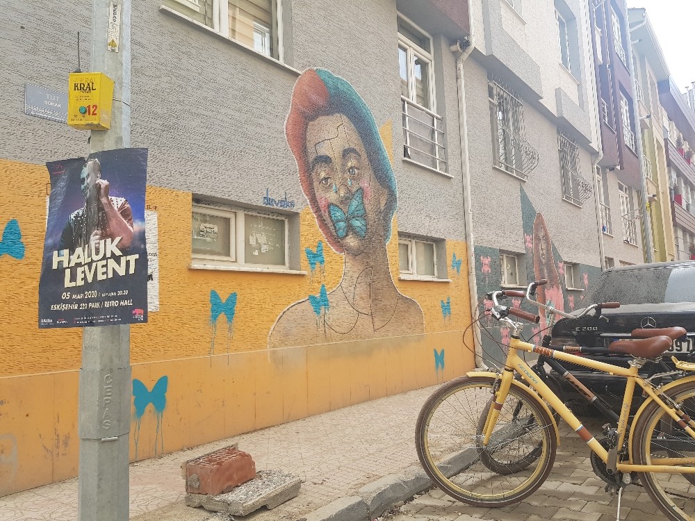 Eskişehir sokakları sanat kokuyor 