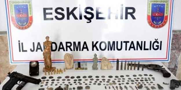 Eskişehir'de tarihi eser operasyonu