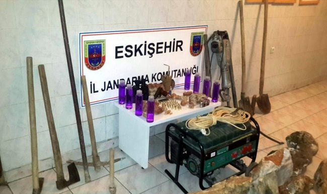 Eskişehir'de kaçak kazı iddiası