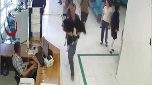 Eskişehir'de keçiyi acil servise götürdü