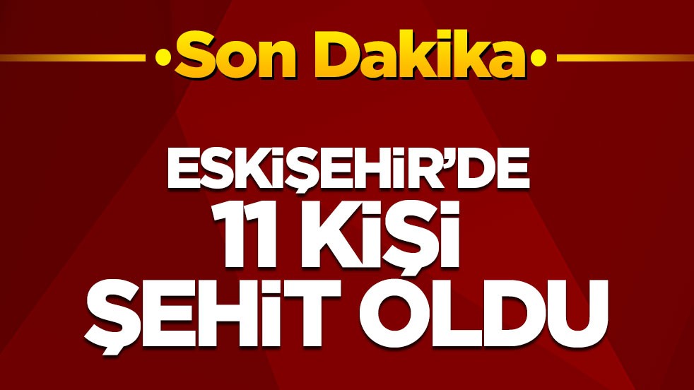 Eskişehir’de orman yangını faciası: 10 kişi şehit oldu