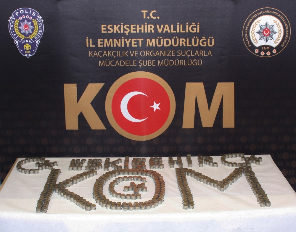 Eskişehir’de piyasaya sahte Euroyu sürmek isteyen kalpazanlar tutuklandı 