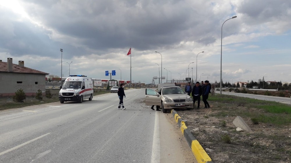 Eskişehir’de trafik kazası: 1 yaralı 