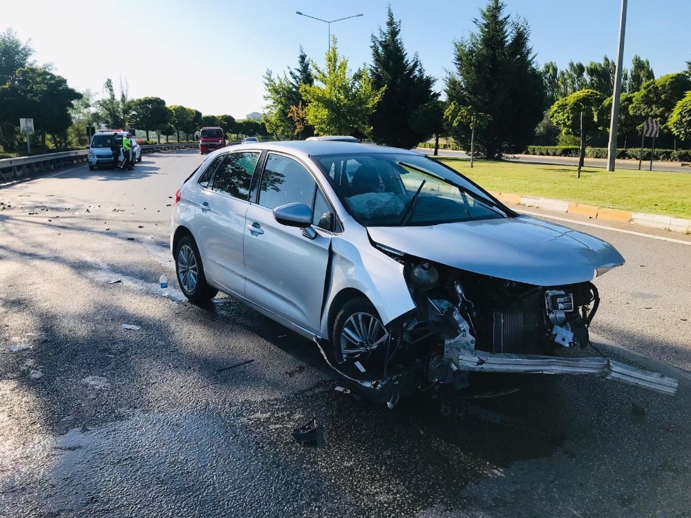 Eskişehir’de trafik kazası: 5 yaralı 