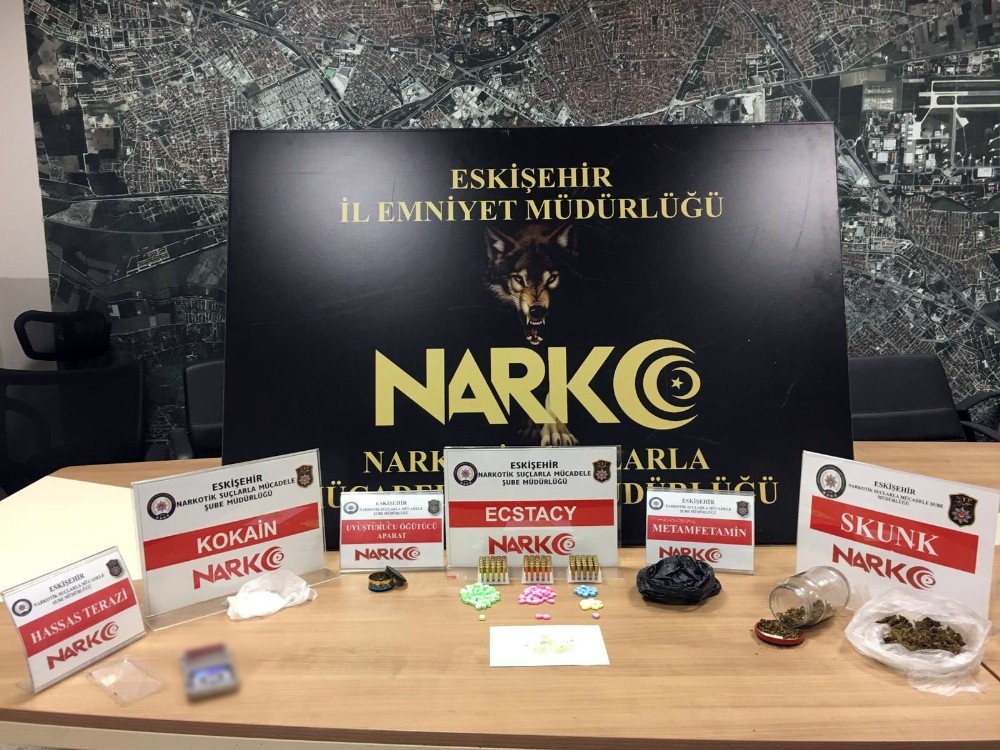 Eskişehir’de uyuşturucu operasyonu: 1 gözaltı 