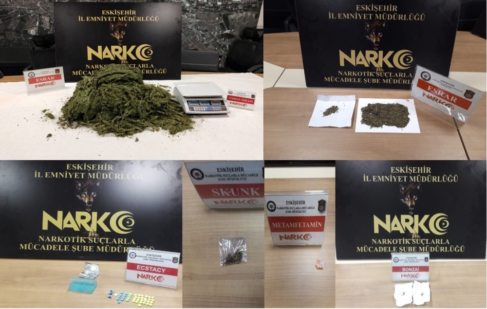 Eskişehir’de uyuşturucu operasyonu 