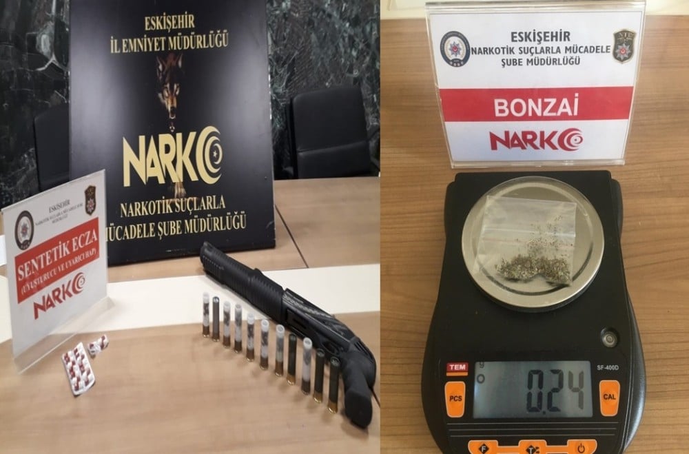 Eskişehir’de uyuşturucu operasyonu 