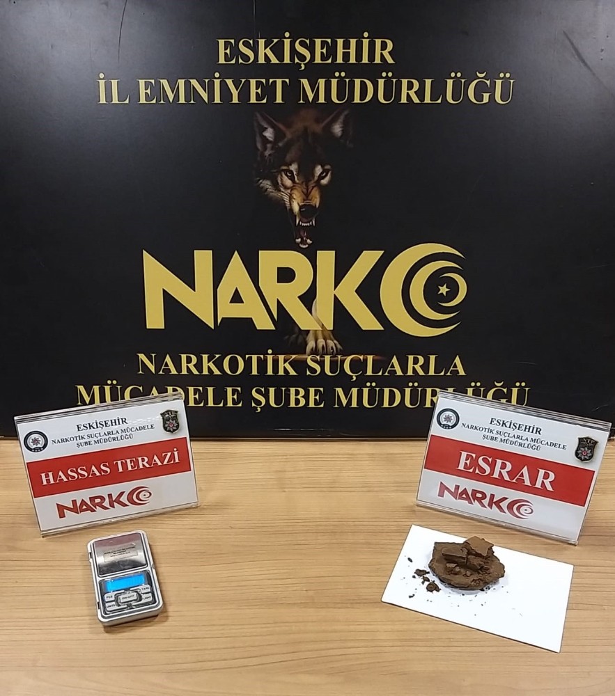 Eskişehir’de uyuşturucu operasyonu 